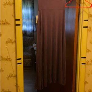 Brand new purple maxi skirt